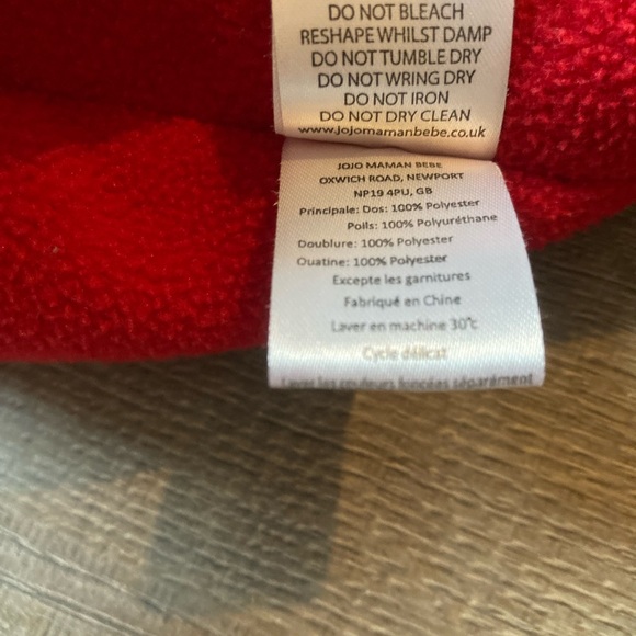 JoJo Maman Bebe Lined Toggle Raincoat 18-24 months. - Picture 9 of 11